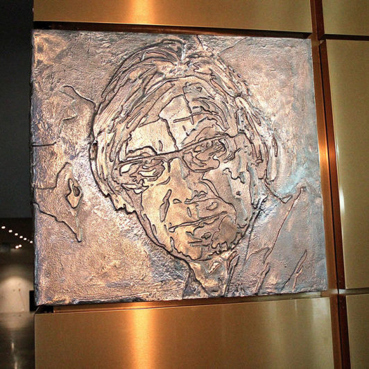 Portret Stefana Kuryłowicza Wrocław Krzysztof Bednarski