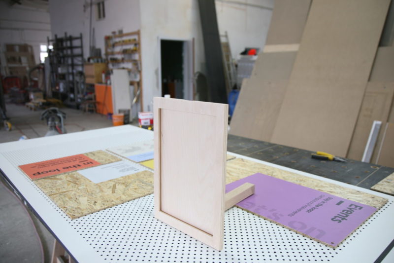 Poster frame A4 plywood