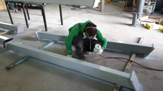 lakierowanie konstrukcji stalowej